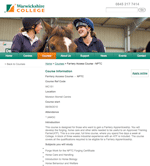 Warwickshire College